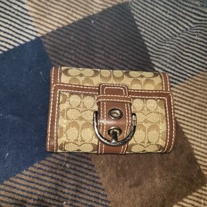 Small coach Wallet